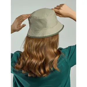 หมวกบักเก็ตแบบปรับแต่งได้พร้อมกระเป๋า Cappello Pocket-S หมวกและหมวกแก๊ปส่งเสริมการขายที่ยั่งยืน - Product Image 3