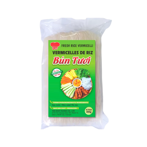 บะหมี่ข้าวแห้งคุณภาพสูง 500 กรัม ยี่ห้อ OEM บรรจุภัณฑ์แบบถุงใส ปรุงง่าย ได้รับการรับรองมาตรฐาน FSSC - Product Image 1