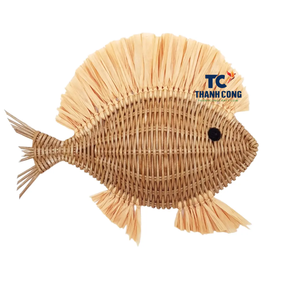 Vietnam Décoration murale en rotin faite à la main pour enfant Top vente, nouvelle arrivée, prix de gros, personnalisable, livraison rapide - Product Image 3