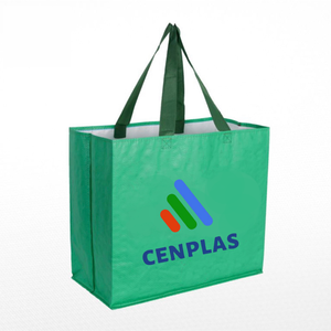 Precio competitivo Eco-Reutilizable Laminado PP Tejido Bolsa a prueba de humedad y reciclable para uso en supermercados - Product Image 1