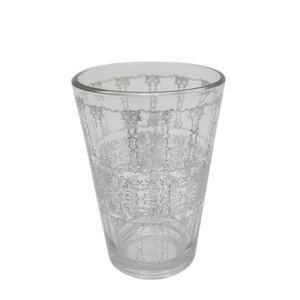 Bougeoirs votifs ronds en verre clair avec impression d'écran couleur or pour la décoration de la maison et du dessus de Table - Product Image 4