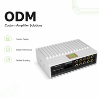 Amplificador de 4 Canales Clase AB para Auto, con Software ODM para Ajuste, Compatible con Móvil, WeChat y PC, con DSP, 91-100db, CE, 300W, Gran Venta