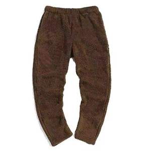 Conjunto de Pijama de Felpa para Mujer, Invierno, Estampado Sólido, Manga Corta, Ropa de Estar en Casa, con Bolsillo, Sudadera Informal con Capucha y Pantalones, Conjunto de 2 Piezas - Product Image 4