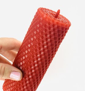 Bán Buôn DIY Nến Làm Kit Sáp Ong Tổ Ong Tấm Màu Đỏ Đất Nung Màu Và Kích Thước Phạm Vi Nến Cho Trẻ Em - Product Image 5