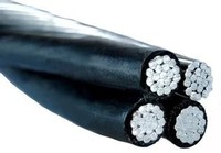 Kabel ABC Terpuntir Atas 4*16 2X25mm2 Kabel Listrik Aluminium untuk Penerangan Jalan Kabel ABC