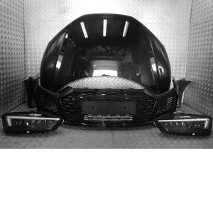 Kit de carrosserie complet pour Audi A3 A4 A5 A6 A7 A8 S3 S4 S5 S6 S7 S8 Q3 Q5 Q7 Q8 SQ7 SQ8 RSQ5 RSQ7 RSQ8 RS3 RS4 RS5 RS6 RS7 R8 TT E-Tron - Product Image 1