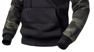 High Quality Wholesale Custom Oversized Zip Up <b>Camo</b> Trendy Streetwear Hooded <b>Jacket</b> with Pockets Hoodie for Men - Product Image 4