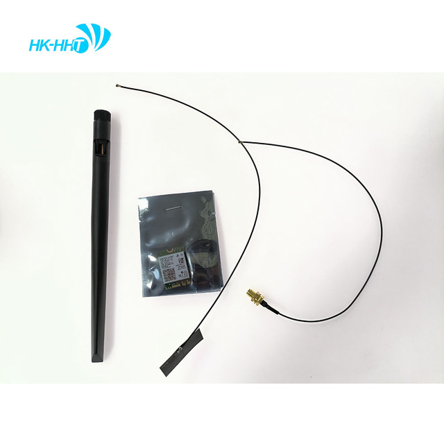 HK-HHT Intel WiFi 6 AX200 Network Card MU-MIMO 80+80MHz/160MHz bt 5.0+2*Antenna