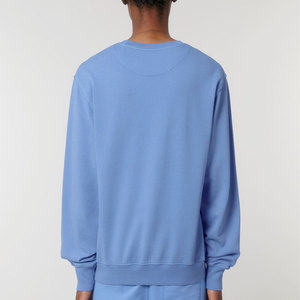 Sweat Homme Automne/Hiver 100% Coton Col Ras du Cou Pull Surdimensionné Coupe Ample Polaire Douce Brodée Techniques Bouffantes - Product Image 2