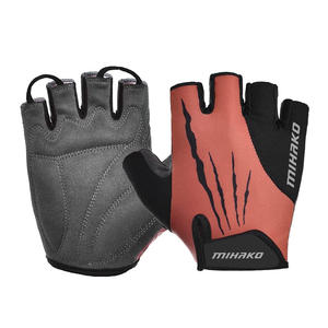 Gants de cyclisme unisexes demi-doigt/sans doigts de haute qualité, respirants pour la salle de sport et les sports d'extérieur, de course, personnalisés OEM et ODM - Product Image 1