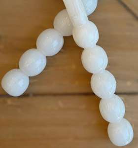 Cuillère de service à salade personnalisée design moderne Vaisselle en résine réutilisable et durable Vaisselle en miroir blanche Aqua Swirl Angel Partyware Factory - Product Image 2