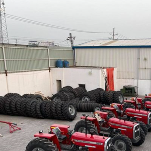 Meilleur tracteur d'occasion Massey Ferguson MF 385 4x4 avec moteur Kubota reconstruit 70CV-100CV Livraison mondiale - Product Image 1