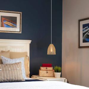 Vietnam Handicraft Manufacturer <b>Rattan</b> Lampshade Unique Modern Bamboo Pendant Light Ceiling Lighting Accessories Home Vintage - Product Image 4