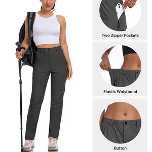 Pantalón de Golf para mujer, multicolor y bolsillos delanteros y traseros, transpirabilidad, tela de tacto ultra suave, pantalón de Golf cómodo y elegante para mujer - Product Image 5