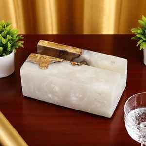 Support de téléphone en résine époxy de qualité supérieure, élégant, fait à la main, durable, support de bureau pour tous les smartphones - Product Image 5