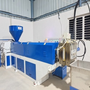 Máquina de fabricación de gránulos de plástico impulsada por motor de alta resistencia, potencia de 50kW para reciclar, peletizar, residuos de plástico - Product Image 1