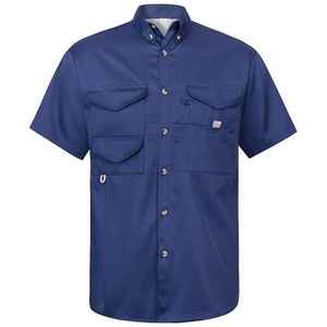 Camisas de Pesca para Hombre de Talla Grande, OEM Personalizadas, Impermeables, Transpirables, Cómodas, de Secado Rápido, UPF 50, Spandex/Algodón - Product Image 6