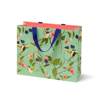 Promotion de logo de marque personnalisé imprimé Sac en papier avec poignée pour bijoux à provisions de luxe au détail