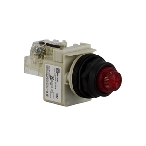 Luce pilota SCHNEIDER ELECTRIC 9001SKT1R31 120VAC 30MM SK con opzioni, luci indicatrici - Product Image 1