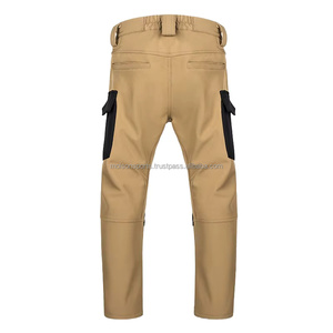 Bas de jogging pour hommes, coupe ajustée, léger, anti-statique, en polyester et coton, pour adultes, avec logo privé - Product Image 4