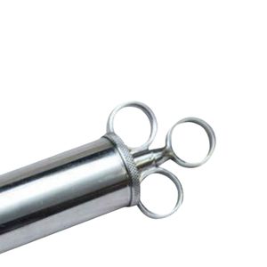 Seringue chirurgicale pour oreilles en acier inoxydable durable et réutilisable de qualité supérieure, DEBONAIRII, pour chats, chiens, instruments vétérinaires - Product Image 6