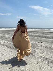 Summer Casual Floor-Length Maxi Dress Women <b>Printed</b> Backless Lace Long Sleeve Elegant Evening Washable Party Natural Waist - Product Image 5