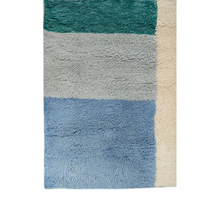 Alfombras de Lana Anudadas a Mano Zuri Ivory Pae-4586, Diseño Abstracto para Sala de Estar, Dormitorio, Pasillo, Rectangulares y Cuadradas, Hechas a Mano en Tabriz para Adolescentes - Product Image 4