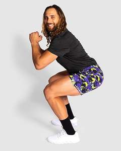 Shorts de sport d'été pour hommes, logo personnalisé imprimé, nylon, shorts de sport de gym, shorts décontractés pour le basketball, sports athlétiques - Product Image 2