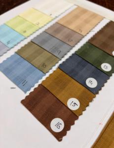 Para Suiza exportación marca internacional 36 100% tejido de lino liso vestidos de camisa tela para niños niñas patrón de lino de algodón - Product Image 5