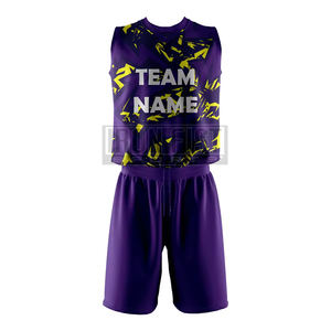 ชุดเสื้อวอลเลย์บอลโพลีเอสเตอร์100% แบบปรับแต่งได้พร้อมการพิมพ์แบบถ่ายเทความร้อนสำหรับทีมและสโมสรกีฬา - Product Image 1