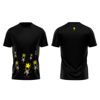 T-shirt oversize à épaules tombantes, 220g, 100% coton, imprimé personnalisé, T-shirts pour hommes, T-shirts de luxe de styliste