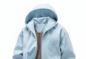 Men's Size 3XL Canvas Waterproof Windproof Zipper Solid <b>Soft</b> <b>Shell</b> Casual Loose <b>Hooded</b> Stand Collar Bomber Front OEM Service - Product Image 3