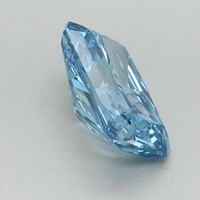 Bague de fiançailles personnalisée en diamant bleu fantaisie de 2,00 carats, taille radiant, cultivé en laboratoire, pureté VVS-VS, certifié IGI, bijoux en diamant