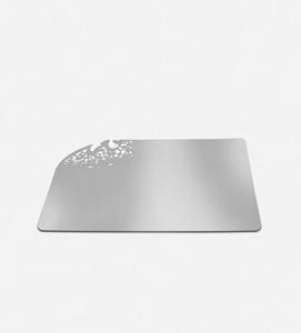 Plateau attrayant en aluminium de couleur argent fait à la main plateau de service de luxe moderne pour mariages restaurants et fêtes - Product Image 5