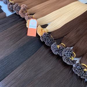 Vente en gros de cheveux humains vietnamiens I-Tip Extensions de kératine pré-collée Faisceaux de trame unique Longueur 40 ''Longue durée Qualité supérieure - Product Image 3