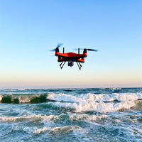 Drone de pêche étanche avec caméra 4K et fonction de largage d'appâts