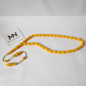 Rosario de resina ecológico de Ángel ámbar Báltico ruso Tasbih Tesbih cuentas pulseras de cuentas de moda que se asemejan a Rosario - Product Image 6