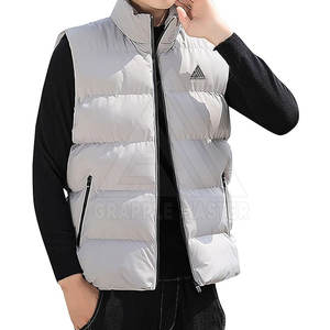 Chaleco acolchado de último diseño para hombre, chaleco acolchado cálido ligero personalizado, chaleco acolchado informal - Product Image 3