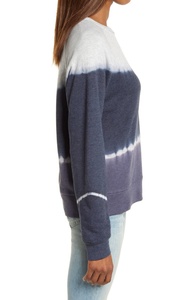 Sudadera Corta de Felpa con Estampado Tie Dye para Mujer, Diseño Nuevo de Alta Calidad, con Logotipo en Forma de Corazón en la Parte Delantera - Product Image 6