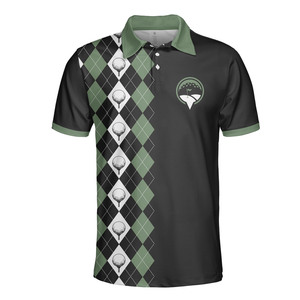 Polo de golf à manches courtes décontracté pour homme de haute qualité à séchage rapide 100% polyester respirant et imprimé fabriqué au Pakistan - Product Image 2