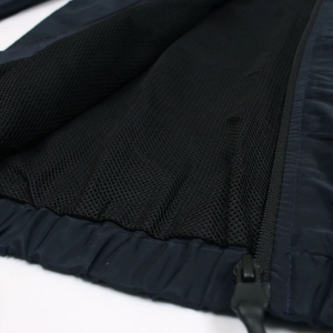 Veste d'hiver de qualité supérieure pour homme North Face, marine, imperméable, avec fermeture éclair noire et logo brodé, style tendance - Product Image 6