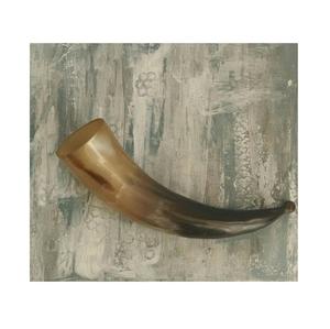 Viking corne à boire rustique authentique tasse à la main guerrier médiéval tankard gobelet naturel sculpté nordique navire à boire - Product Image 4