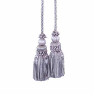 Cordons de soie multicolores OEM, cordons décoratifs dorés, brillance cristalline, cordons de bugle Stewart, glands, vente en gros, fabricants de cordes de cornemuse - Product Image 1