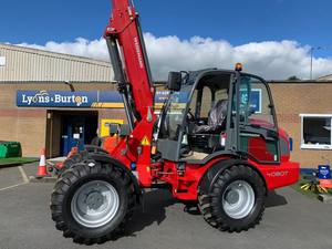 Weidemann 4080T Manipulador telescópico articulado 4 cilindros Motor Perkins 102hp - Product Image 5