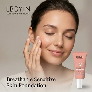 LBBYIN Fond de Teint Professionnel Peaux Sensibles, Base Liquide Réparatrice Douce, Hypoallergénique, <span class=keywords><strong>Recrutement</strong></span> Mondial d'Agents - Product Image 3