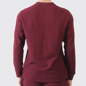 Sudaderas de Alta Calidad, Gruesas, Unisex, de Felpa Francesa, Personalizadas, Extra Grandes, con Cuello Redondo, de Algodón, Lisas, para Hombre - Product Image 3