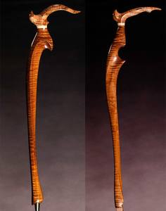 Bastón de Madera Ajustable con Múltiples Nudos, Bastón de Madera Resistente para Personas Mayores de Standard International - Product Image 2