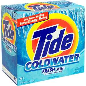 Tide Coldwater Fresh Senteur 63 Charges de détergent à lessive en poudre 117oz - Product Image 1