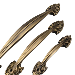 Nueva manija de puerta de Metal de alta venta, diseño elegante de latón para el hogar, Hotel, restaurante, MOQ bajo para uso en cocina y cajones - Product Image 4