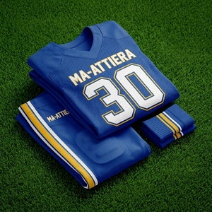 Uniforme de Fútbol Americano Personalizado Azul Rey, Pantalones Acolchados, Número 30, Ropa Deportiva de Alto Rendimiento, Fabricación al por Mayor OEM ODM - Product Image 5